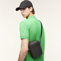 Sacoche - LACOSTE - Sacoche verticale Men's Classic effet petit piqué
