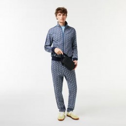 LACOSTE - Sacoche verticale Men's Classic effet petit piqué