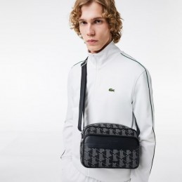LACOSTE - Sac bandoulière The Blend à texture grainée