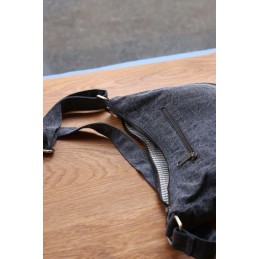 Hindbag - Sac banane demi-lune Andrea - Coton Bio
