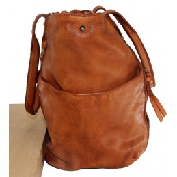 Sac épaule - GIANNI CONTI - Sac Shopping Épaule et bandoulière - Cuir vintage