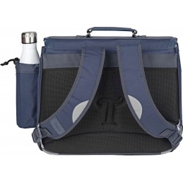 Tann's - Cartable 38 cm avec poche gourde - Mathéo bleu