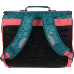 Tann's - Cartable 38 cm - 2 boucles - Salomé vert