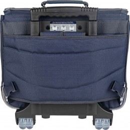 Cartable avec roulettes - Tann's - Cartable trolley 38 cm - Mathéo bleu