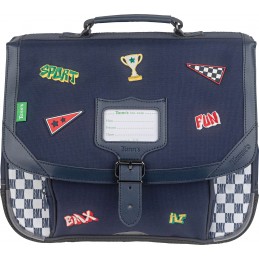 Tann's - Cartable 35 cm - Mathéo bleu