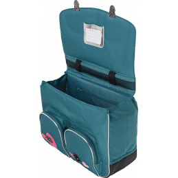 Tann's - Cartable 35 cm - 2 boucles - Maëlle bicolore