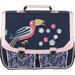 Cartable - Tann's - Cartable 35 cm - 2 boucles - Assya bleue
