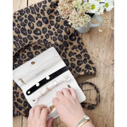 MAISON SCARLETT - Pochette à bijoux de voyage Catherine - Velours