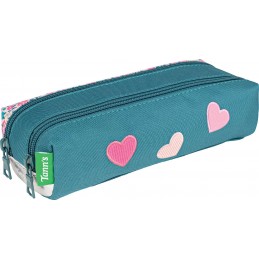 Tann's - Trousse scolaire double - Maëlle bicolore