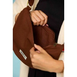 Hindbag - Sac banane demi-lune Andrea - Coton Bio