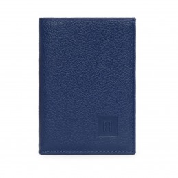 Hexagona - Porte-cartes en cuir grainé