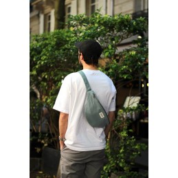 Sac banane - Hindbag - Grand Sac banane Sasha - Coton Bio