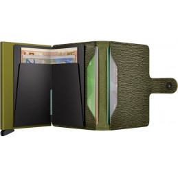 SECRID MiniWallet - Porte-cartes Cuir Crisple compact et sécurisé
