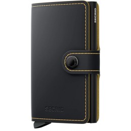 SECRID Miniwallet - Porte-cartes Cuir Matte compact et sécurisé