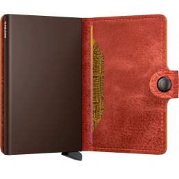 SECRID Miniwallet - Porte-cartes Cuir Vintage compact et sécurisé