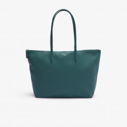 Lacoste - Sac cabas zippé L.12.12 Concept uni NF1888PO