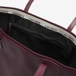 Lacoste - Sac cabas zippé L.12.12 Concept uni NF1888PO