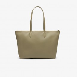 Lacoste - Sac cabas zippé L.12.12 Concept uni NF1888PO