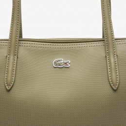 Lacoste - Sac cabas zippé L.12.12 Concept uni NF1888PO