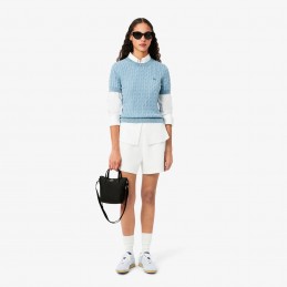 Lacoste - Mini sac cabas zippé L.12.12 Concept uni NF2609PO