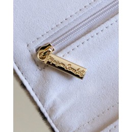 MAISON SCARLETT - Pochette à bijoux de voyage Catherine - Velours léopard