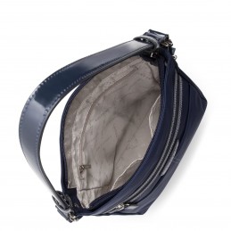 Sac bandoulière - Lancaster - Sac besace - Basic Verni