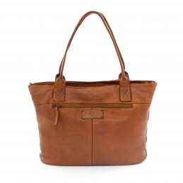 Gianni Conti - Sac Shopping cuir vintage