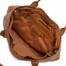Gianni Conti - Sac Shopping cuir vintage