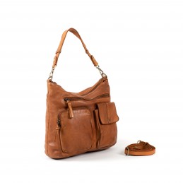 Gianni Conti - Sac besace cuir vintage