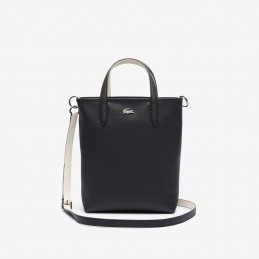 Lacoste - Sac cabas vertical Anna réversible