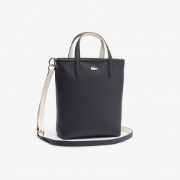 Lacoste - Sac cabas vertical Anna réversible