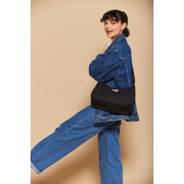 Hindbag - Grand sac bandoulière Rosa - Coton bio