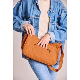 Hindbag - Grand sac bandoulière Rosa - Coton bio