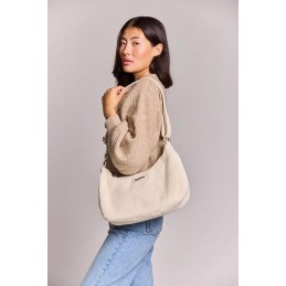 Hindbag - Grand sac bandoulière Rosa - Coton bio