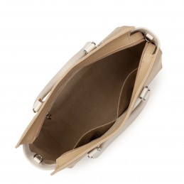 LANCASTER - Grand Sac Cabas Main Smooth