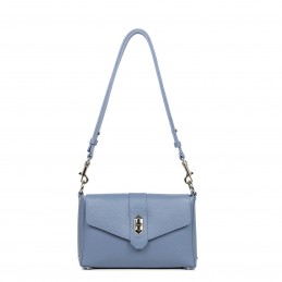 LANCASTER - Petit Sac Trotteur à Rabat Grainé - Top Double