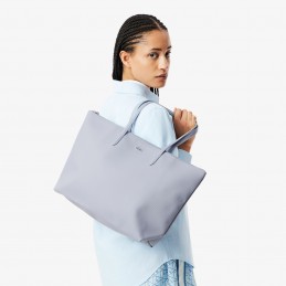 Lacoste - Sac cabas zippé L.12.12 Concept uni NF1888PO