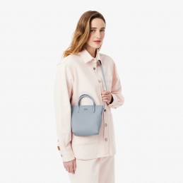Lacoste - Mini sac cabas zippé L.12.12 Concept uni NF2609PO