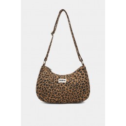 Sac épaule - Hindbag - Grand sac bandoulière Rosa - Coton bio