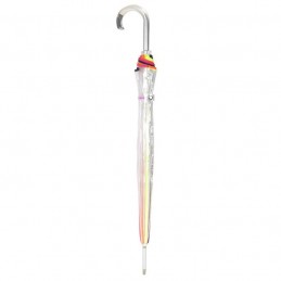 Isotoner - Parapluie cloche transparent avec motifs