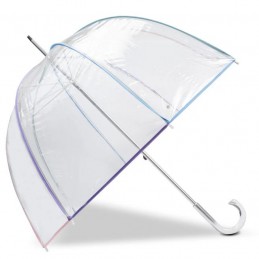 Isotoner - Parapluie cloche transparent avec motifs