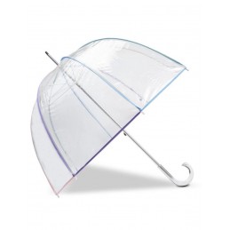 Isotoner - Parapluie cloche transparent avec motifs