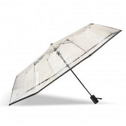 Isotoner - Parapluie pliant transparent