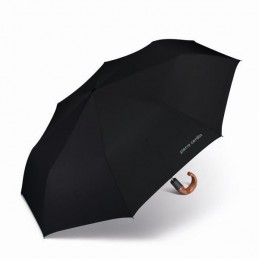 Pierre Cardin - Parapluie Pliant Easymatic Alupla avec Crosse