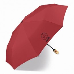 Happy Rain Earth - Parapluie pliant Mini Automatique Rouge Chili