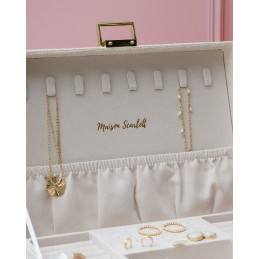 Maison Scarlett - Boîte à bijoux Louise - Lin