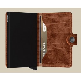 SECRID Miniwallet - Porte-cartes Cuir Dutch Martin compact et sécurisé