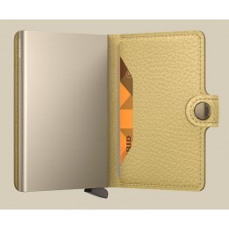 Porte Cartes - SECRID Miniwallet - Porte-cartes Cuir Pebble compact et sécurisé