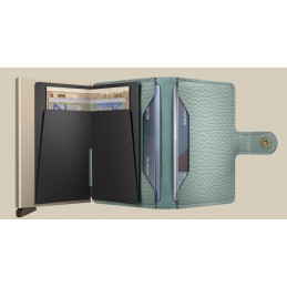 Porte Cartes - SECRID Miniwallet - Porte-cartes Cuir Pebble compact et sécurisé