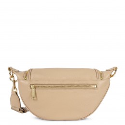 Lancaster - Sac banane cuir grainé - Dune